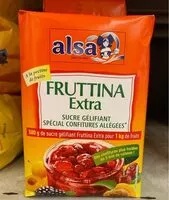 Mängden socker i Fruttina extra