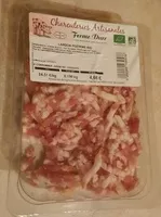 Mängden socker i Lardon poitrine bio