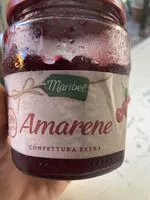 Mängden socker i amarene confettura extra