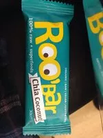 Mängden socker i Roo'bar chia coconut
