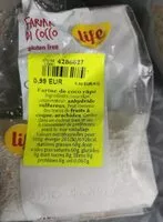 Mängden socker i Noix de coco râpé