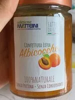 Mängden socker i Confettura extra albicocche