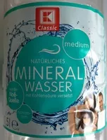 Mängden socker i natürliches Mineralwasser (medium)