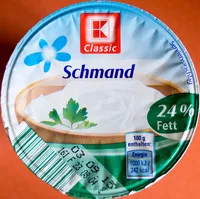 Mängden socker i Schmand