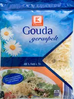 Mängden socker i Gouda geraspelt
