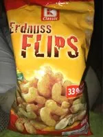 Mängden socker i K Classic Erdnus Flips
