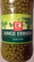 Mängden socker i Junge Erbsen
