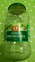 Mängden socker i Junge Brechbohnen, In Eigenem Saft