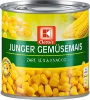 Mängden socker i Junger Gemüsemais