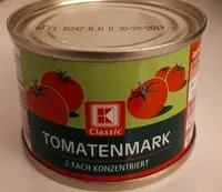 Mängden socker i Tomatenmark