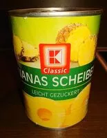Mängden socker i Classic, Ananas In Stücken