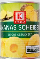 Mängden socker i Ananas Scheiben