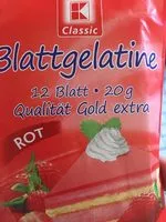 Mängden socker i Gelatine Rot