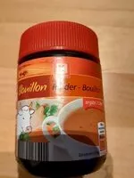 Mängden socker i Rinder-Bouillon