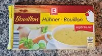 Mängden socker i Hühner - Bouillon