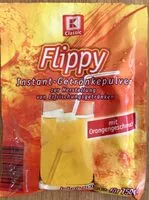 Mängden socker i Flippy Instant-Getränkepulver Orange