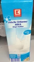 Mängden socker i frische Fettarme Milch