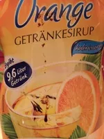 Mängden socker i Getränkesirup Orangengeschmack kalorienarm