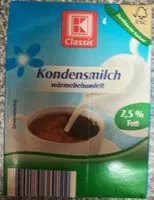 Mängden socker i Kondensmilch wärmebehandelt 7,5% Fett