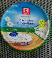 Mängden socker i K Classic, Frischkäsezubereitung Kräuter