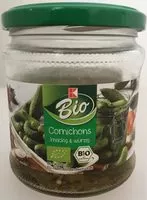 Mängden socker i Bio Cornichons
