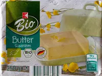 Mängden socker i Butter Süssrahm - K-bio - 250 G