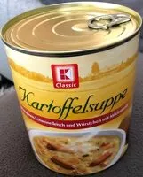 Mängden socker i Kartoffelsuppe mit Schweinefleisch und Würstchen