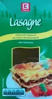 Mängden socker i Lasagne Platten