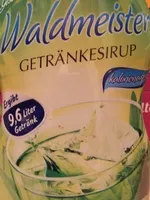 Mängden socker i Getränkesirup Waldmeister Geschmack