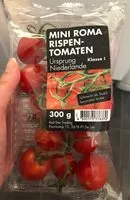 Mängden socker i Mini Roma Rispen-Tomaten