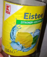 Mängden socker i K Classic Eistee, Zitrone