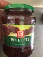 Mängden socker i Rote Bete Scheiben