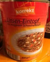 Mängden socker i Linseneintopf