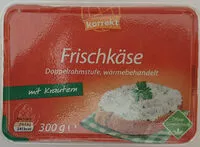 Mängden socker i Frischkäse mit Kräutern, Doppelrahmstufe, wärmebehandelt