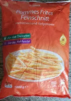 Mängden socker i Pommes Frites Feinschnitt