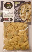 Mängden socker i Frische Tortelloni Spinat-Ricotta