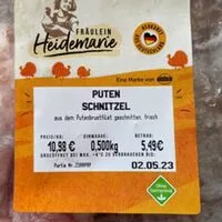 Mängden socker i Putenschnitzel