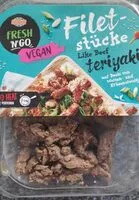 Mängden socker i Filet Stücke like beef teriyaki