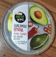 Mängden socker i Guacamole spicy (pikant gewürzt)
