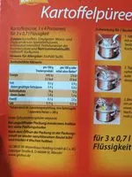 Mängden socker i Kartoffelpuree