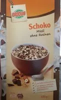 Mängden socker i Schoko Müsli ohne Rosinen
