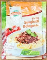 Mängden socker i Gewürze - Globus - Spaghetti Bolognese