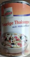 Mängden socker i Feurige Thaisuppe