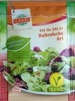 Mängden socker i Globus Fix für Salat Italienische Art