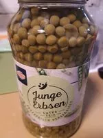 Mängden socker i Junge Erbsen