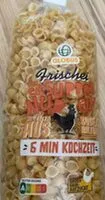 Mängden socker i Muschel Suppennudeln
