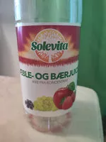 Mängden socker i Æble- og bærjuice Ikke fra koncentrat