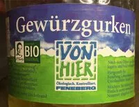 Mängden socker i Gewürzgurken