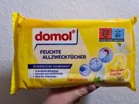 Mängden socker i Feuchttücher