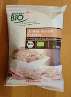 Mängden socker i Dinkel-Sesam Kräcker
